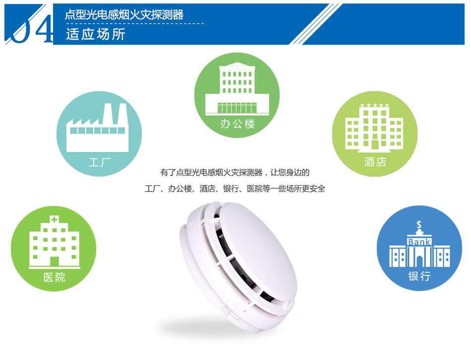 JTY-GM-CN4098-9714点型光电感烟火灾宁夏探测器适用场所